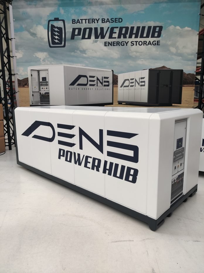 schaalmodel grootste mobiele batterijsysteem ter wereld